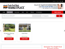 Tablet Screenshot of marketplace.eaglefordshale.com